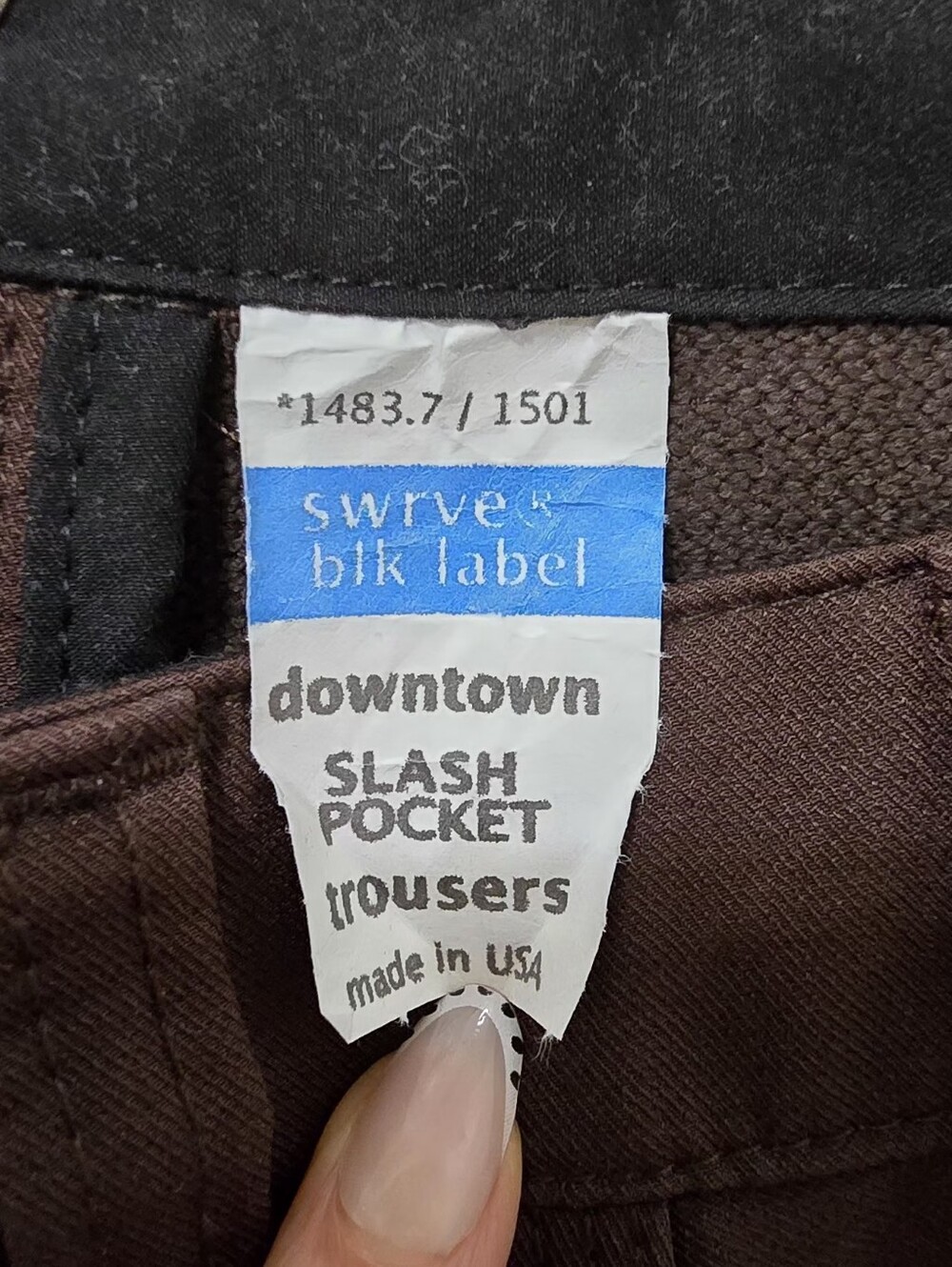 Swrve Downtown Trousers Trim Fit Water Resistant 4-Way Stretch Men's 34 - Picture 11 of 14